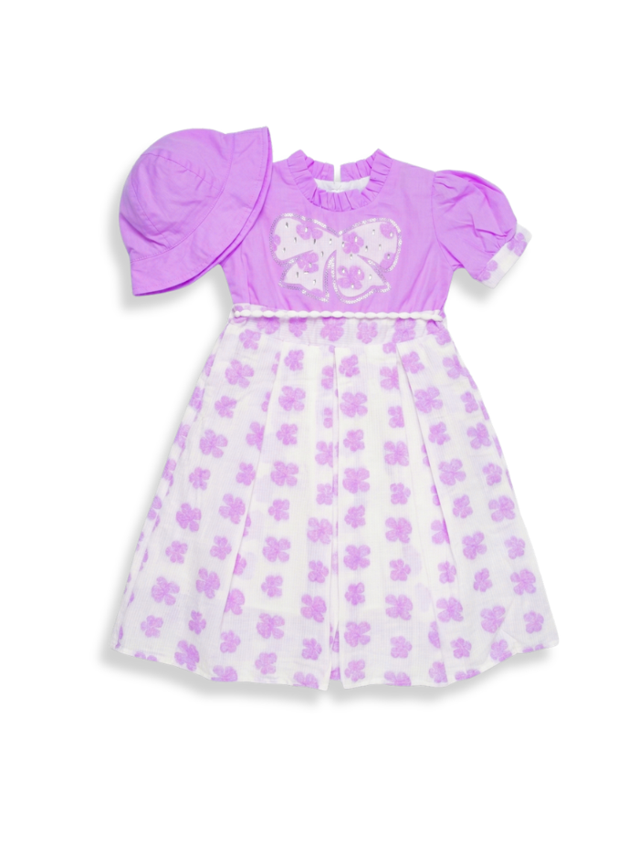 Butterfly Frock – Lavender Purple