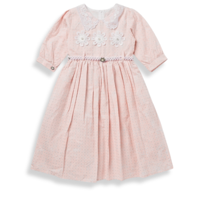 Pearl Garden Frock — Blush Pink