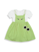 Blossom Pinafore – Pistachio Green
